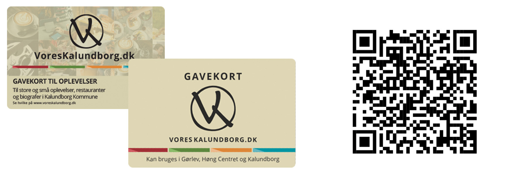 Scan dit gavekort QR kode